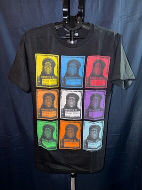 Notorious BIG Biggie Smalls Graphic Tee Brooklyn NY Shirt Large NWT